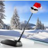 Coolballs Cool Santa Car Antenna Topper / Auto Dashboard Accessory 